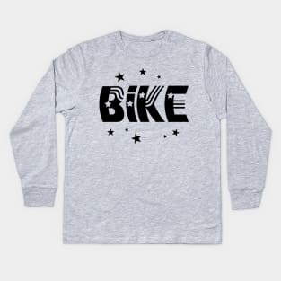 Bike Stars Kids Long Sleeve T-Shirt